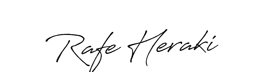 It looks lik you need a new signature style for name Rafe Heraki. Design unique handwritten (Antro_Vectra_Bolder) signature with our free signature maker in just a few clicks. Rafe Heraki signature style 7 images and pictures png