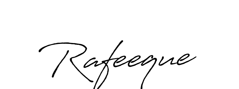 How to Draw Rafeeque signature style? Antro_Vectra_Bolder is a latest design signature styles for name Rafeeque. Rafeeque signature style 7 images and pictures png