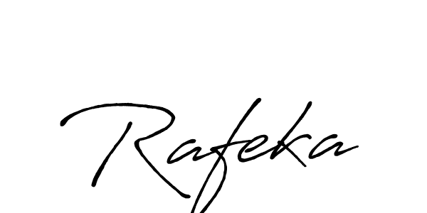 Once you've used our free online signature maker to create your best signature Antro_Vectra_Bolder style, it's time to enjoy all of the benefits that Rafeka name signing documents. Rafeka signature style 7 images and pictures png