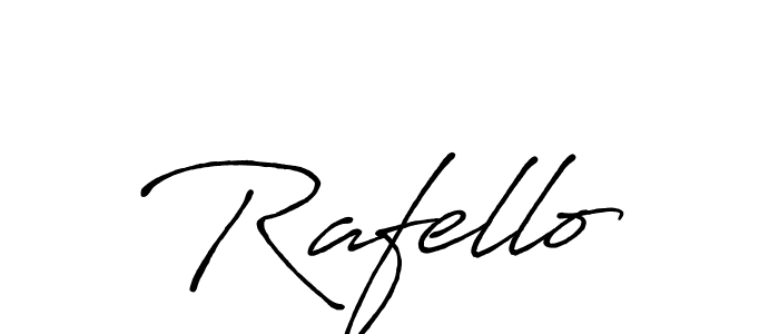 Make a short Rafello signature style. Manage your documents anywhere anytime using Antro_Vectra_Bolder. Create and add eSignatures, submit forms, share and send files easily. Rafello signature style 7 images and pictures png