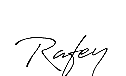 Use a signature maker to create a handwritten signature online. With this signature software, you can design (Antro_Vectra_Bolder) your own signature for name Rafey. Rafey signature style 7 images and pictures png