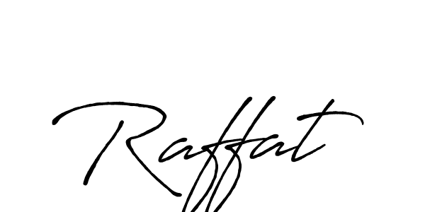 It looks lik you need a new signature style for name Raffat. Design unique handwritten (Antro_Vectra_Bolder) signature with our free signature maker in just a few clicks. Raffat signature style 7 images and pictures png