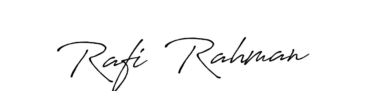 Make a beautiful signature design for name Rafi  Rahman. Use this online signature maker to create a handwritten signature for free. Rafi  Rahman signature style 7 images and pictures png