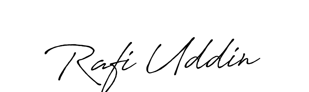 Also You can easily find your signature by using the search form. We will create Rafi Uddin name handwritten signature images for you free of cost using Antro_Vectra_Bolder sign style. Rafi Uddin signature style 7 images and pictures png