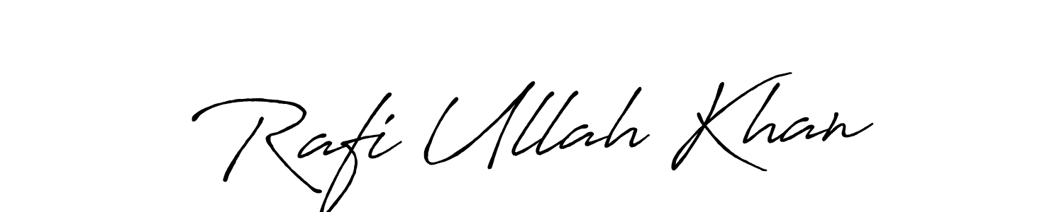 This is the best signature style for the Rafi Ullah Khan name. Also you like these signature font (Antro_Vectra_Bolder). Mix name signature. Rafi Ullah Khan signature style 7 images and pictures png