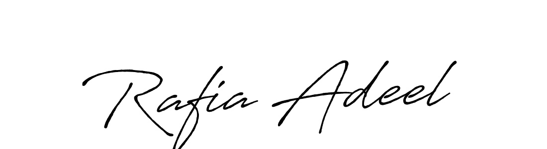 Similarly Antro_Vectra_Bolder is the best handwritten signature design. Signature creator online .You can use it as an online autograph creator for name Rafia Adeel. Rafia Adeel signature style 7 images and pictures png