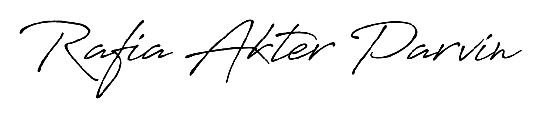 Make a beautiful signature design for name Rafia Akter Parvin. With this signature (Antro_Vectra_Bolder) style, you can create a handwritten signature for free. Rafia Akter Parvin signature style 7 images and pictures png