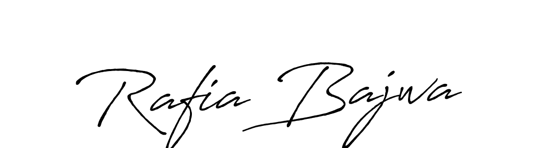 Also You can easily find your signature by using the search form. We will create Rafia Bajwa name handwritten signature images for you free of cost using Antro_Vectra_Bolder sign style. Rafia Bajwa signature style 7 images and pictures png