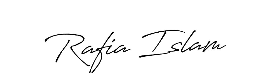 It looks lik you need a new signature style for name Rafia Islam. Design unique handwritten (Antro_Vectra_Bolder) signature with our free signature maker in just a few clicks. Rafia Islam signature style 7 images and pictures png