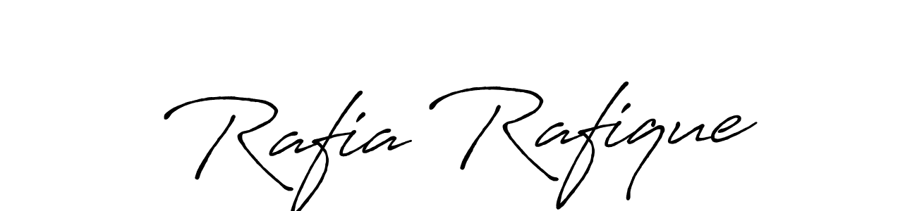 Antro_Vectra_Bolder is a professional signature style that is perfect for those who want to add a touch of class to their signature. It is also a great choice for those who want to make their signature more unique. Get Rafia Rafique name to fancy signature for free. Rafia Rafique signature style 7 images and pictures png