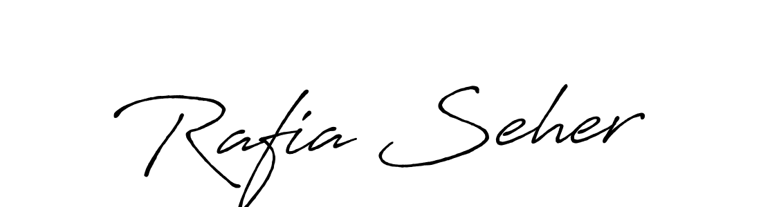 You can use this online signature creator to create a handwritten signature for the name Rafia Seher. This is the best online autograph maker. Rafia Seher signature style 7 images and pictures png