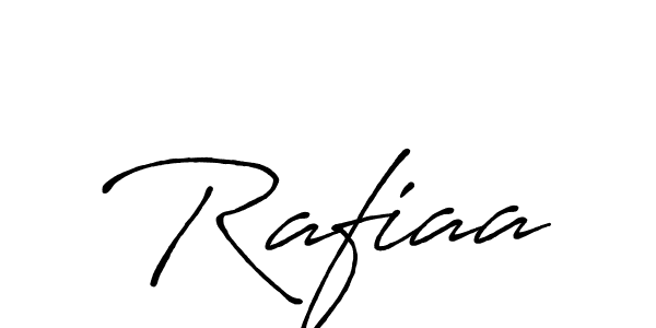 if you are searching for the best signature style for your name Rafiaa. so please give up your signature search. here we have designed multiple signature styles  using Antro_Vectra_Bolder. Rafiaa signature style 7 images and pictures png