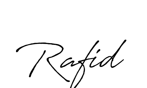 Also we have Rafid name is the best signature style. Create professional handwritten signature collection using Antro_Vectra_Bolder autograph style. Rafid signature style 7 images and pictures png