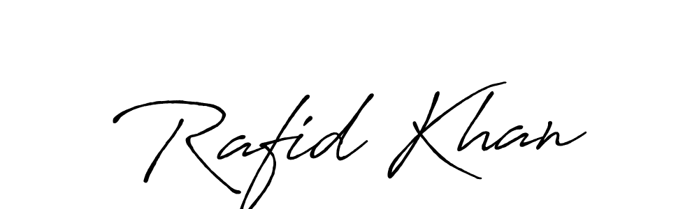 Similarly Antro_Vectra_Bolder is the best handwritten signature design. Signature creator online .You can use it as an online autograph creator for name Rafid Khan. Rafid Khan signature style 7 images and pictures png
