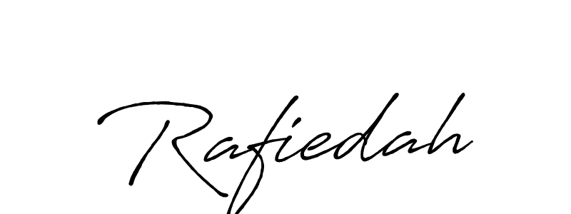 You should practise on your own different ways (Antro_Vectra_Bolder) to write your name (Rafiedah) in signature. don't let someone else do it for you. Rafiedah signature style 7 images and pictures png