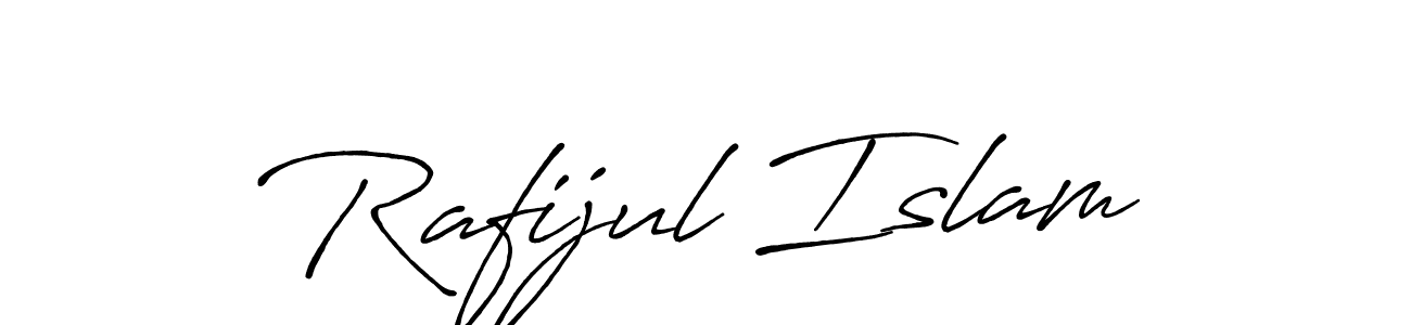 Rafijul Islam stylish signature style. Best Handwritten Sign (Antro_Vectra_Bolder) for my name. Handwritten Signature Collection Ideas for my name Rafijul Islam. Rafijul Islam signature style 7 images and pictures png