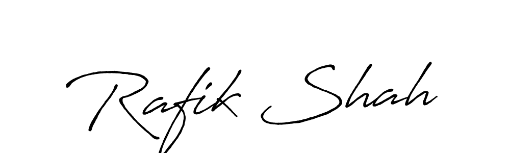 How to Draw Rafik Shah signature style? Antro_Vectra_Bolder is a latest design signature styles for name Rafik Shah. Rafik Shah signature style 7 images and pictures png