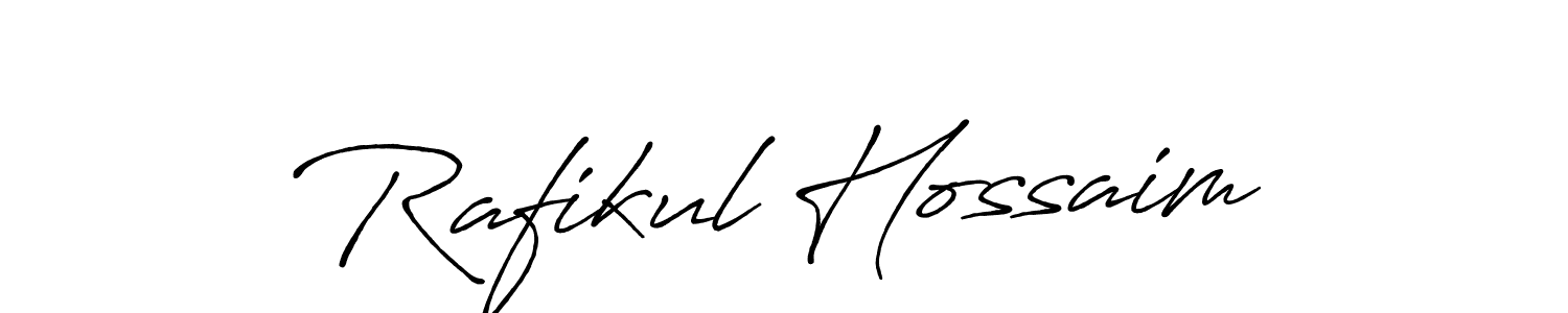 Rafikul Hossaim stylish signature style. Best Handwritten Sign (Antro_Vectra_Bolder) for my name. Handwritten Signature Collection Ideas for my name Rafikul Hossaim. Rafikul Hossaim signature style 7 images and pictures png