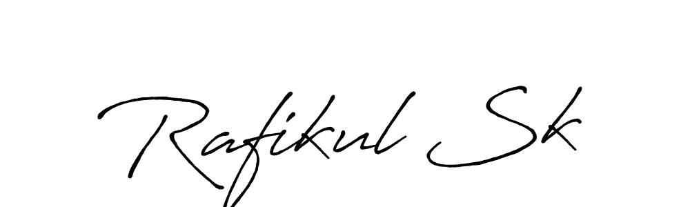 How to Draw Rafikul Sk signature style? Antro_Vectra_Bolder is a latest design signature styles for name Rafikul Sk. Rafikul Sk signature style 7 images and pictures png