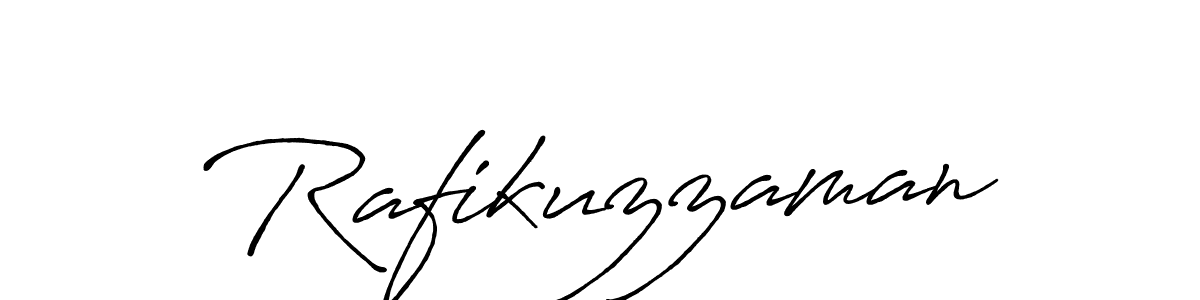 Use a signature maker to create a handwritten signature online. With this signature software, you can design (Antro_Vectra_Bolder) your own signature for name Rafikuzzaman. Rafikuzzaman signature style 7 images and pictures png