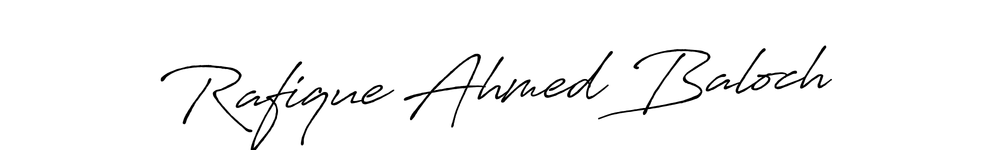 Make a short Rafique Ahmed Baloch signature style. Manage your documents anywhere anytime using Antro_Vectra_Bolder. Create and add eSignatures, submit forms, share and send files easily. Rafique Ahmed Baloch signature style 7 images and pictures png