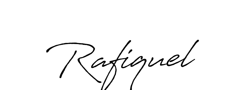 You should practise on your own different ways (Antro_Vectra_Bolder) to write your name (Rafiquel) in signature. don't let someone else do it for you. Rafiquel signature style 7 images and pictures png