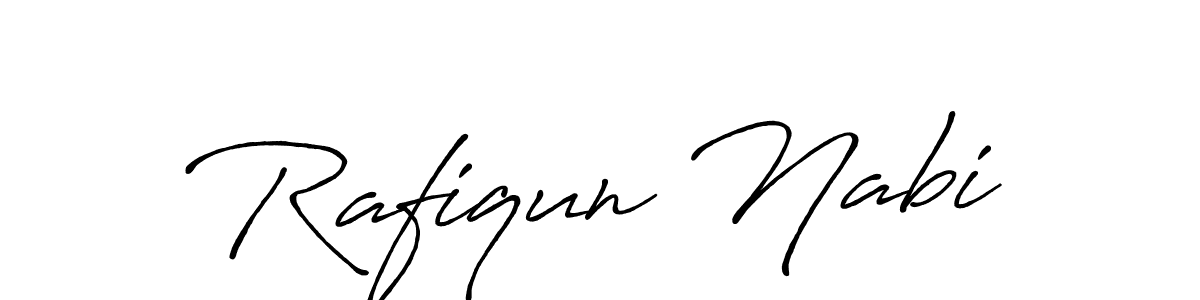 The best way (Antro_Vectra_Bolder) to make a short signature is to pick only two or three words in your name. The name Rafiqun Nabi include a total of six letters. For converting this name. Rafiqun Nabi signature style 7 images and pictures png