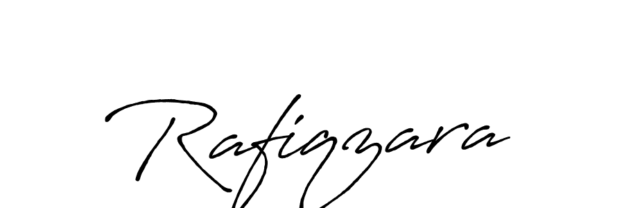 How to make Rafiqzara signature? Antro_Vectra_Bolder is a professional autograph style. Create handwritten signature for Rafiqzara name. Rafiqzara signature style 7 images and pictures png