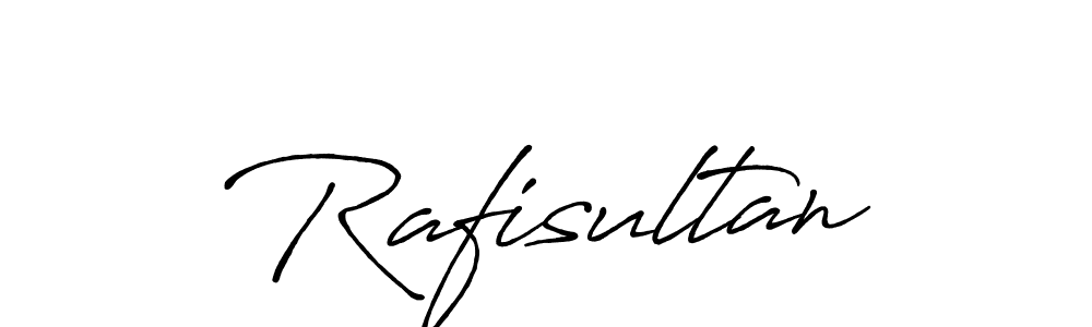 Design your own signature with our free online signature maker. With this signature software, you can create a handwritten (Antro_Vectra_Bolder) signature for name Rafisultan. Rafisultan signature style 7 images and pictures png