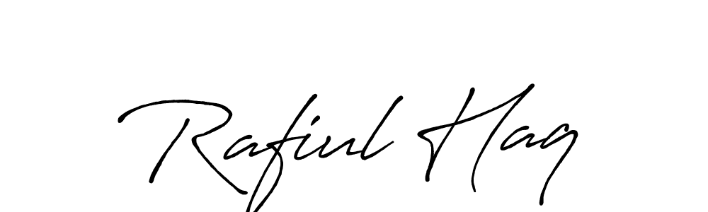 How to make Rafiul Haq signature? Antro_Vectra_Bolder is a professional autograph style. Create handwritten signature for Rafiul Haq name. Rafiul Haq signature style 7 images and pictures png