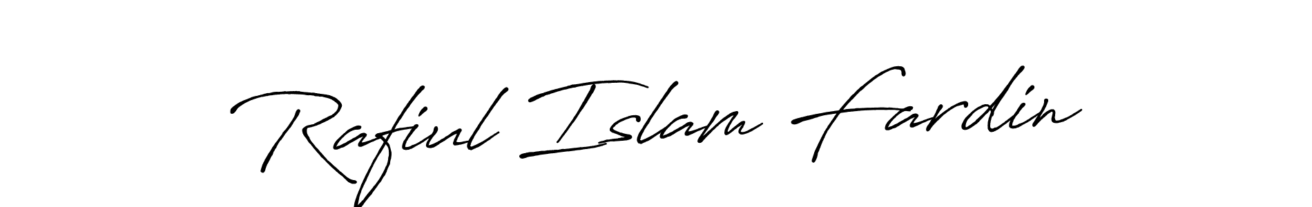 Also You can easily find your signature by using the search form. We will create Rafiul Islam Fardin name handwritten signature images for you free of cost using Antro_Vectra_Bolder sign style. Rafiul Islam Fardin signature style 7 images and pictures png