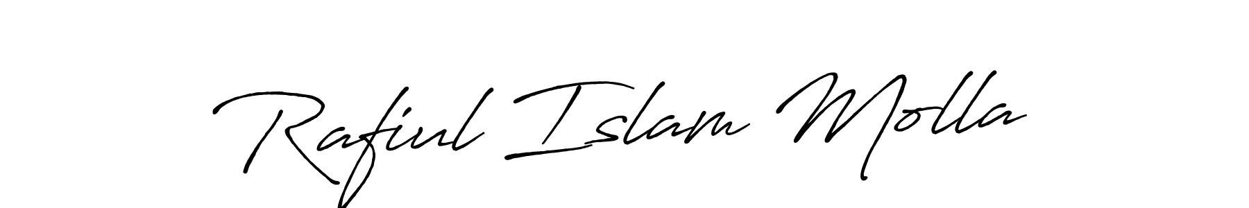 Use a signature maker to create a handwritten signature online. With this signature software, you can design (Antro_Vectra_Bolder) your own signature for name Rafiul Islam Molla. Rafiul Islam Molla signature style 7 images and pictures png