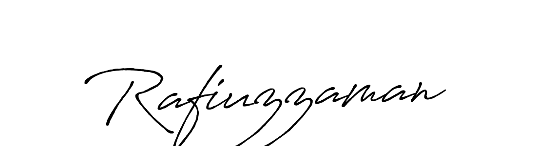 Design your own signature with our free online signature maker. With this signature software, you can create a handwritten (Antro_Vectra_Bolder) signature for name Rafiuzzaman. Rafiuzzaman signature style 7 images and pictures png