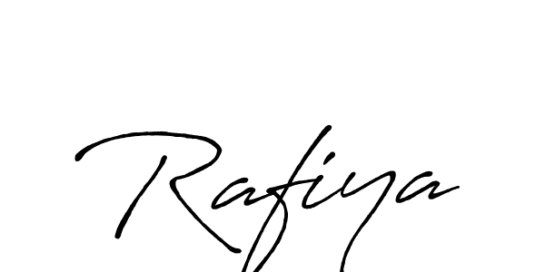 Also You can easily find your signature by using the search form. We will create Rafiya name handwritten signature images for you free of cost using Antro_Vectra_Bolder sign style. Rafiya signature style 7 images and pictures png