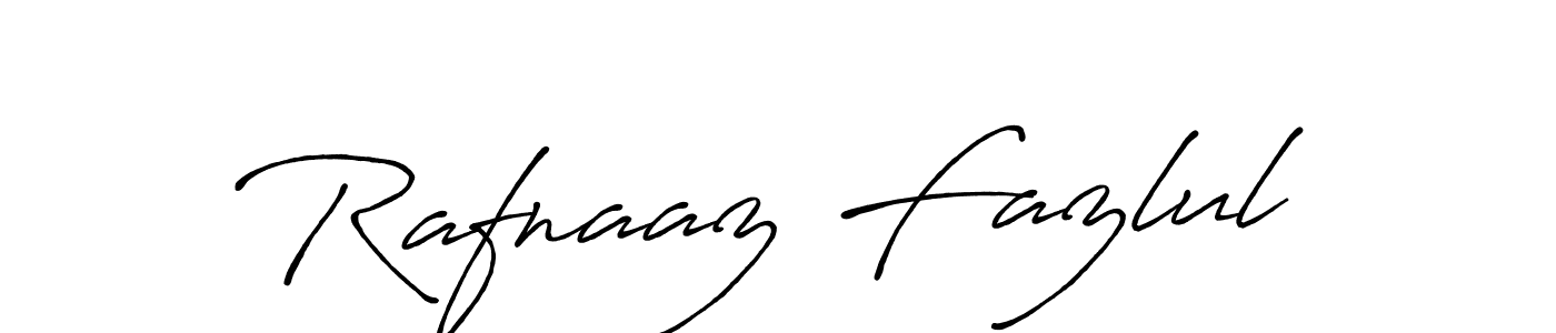 It looks lik you need a new signature style for name Rafnaaz Fazlul. Design unique handwritten (Antro_Vectra_Bolder) signature with our free signature maker in just a few clicks. Rafnaaz Fazlul signature style 7 images and pictures png