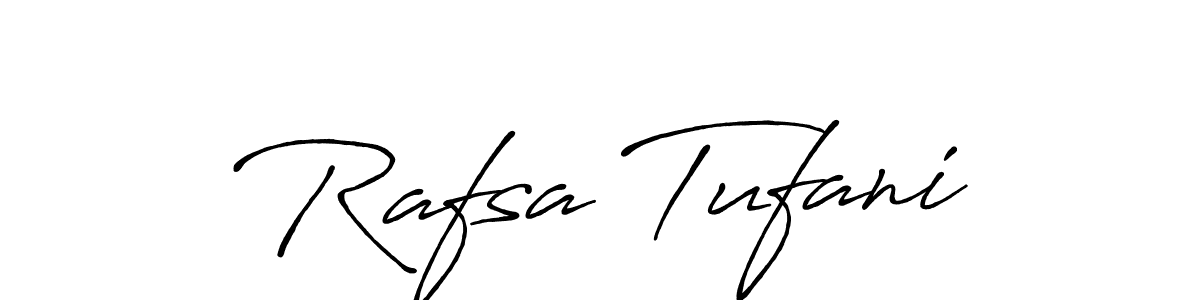 The best way (Antro_Vectra_Bolder) to make a short signature is to pick only two or three words in your name. The name Rafsa Tufani include a total of six letters. For converting this name. Rafsa Tufani signature style 7 images and pictures png