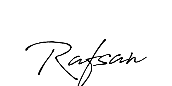 Rafsan stylish signature style. Best Handwritten Sign (Antro_Vectra_Bolder) for my name. Handwritten Signature Collection Ideas for my name Rafsan. Rafsan signature style 7 images and pictures png
