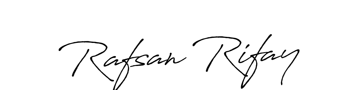 Make a beautiful signature design for name Rafsan Rifay. Use this online signature maker to create a handwritten signature for free. Rafsan Rifay signature style 7 images and pictures png