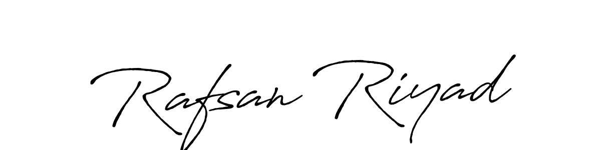 You should practise on your own different ways (Antro_Vectra_Bolder) to write your name (Rafsan Riyad) in signature. don't let someone else do it for you. Rafsan Riyad signature style 7 images and pictures png