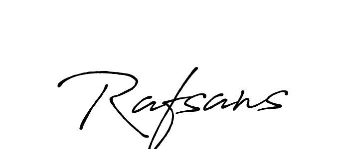 if you are searching for the best signature style for your name Rafsans. so please give up your signature search. here we have designed multiple signature styles  using Antro_Vectra_Bolder. Rafsans signature style 7 images and pictures png
