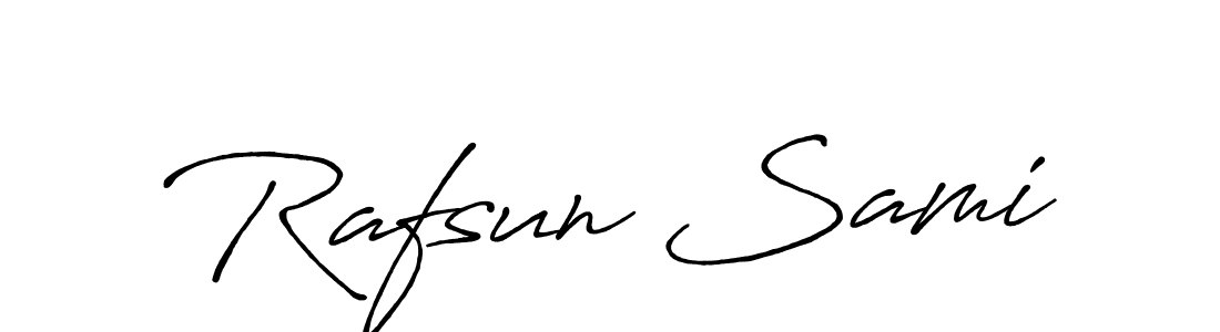 Make a short Rafsun Sami signature style. Manage your documents anywhere anytime using Antro_Vectra_Bolder. Create and add eSignatures, submit forms, share and send files easily. Rafsun Sami signature style 7 images and pictures png