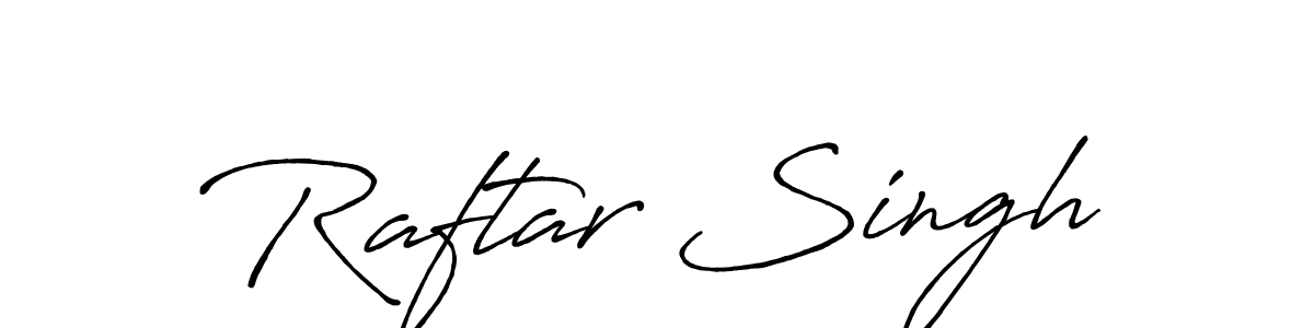 The best way (Antro_Vectra_Bolder) to make a short signature is to pick only two or three words in your name. The name Raftar Singh include a total of six letters. For converting this name. Raftar Singh signature style 7 images and pictures png