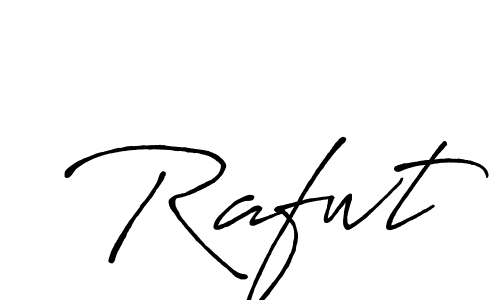 Use a signature maker to create a handwritten signature online. With this signature software, you can design (Antro_Vectra_Bolder) your own signature for name Rafwt. Rafwt signature style 7 images and pictures png