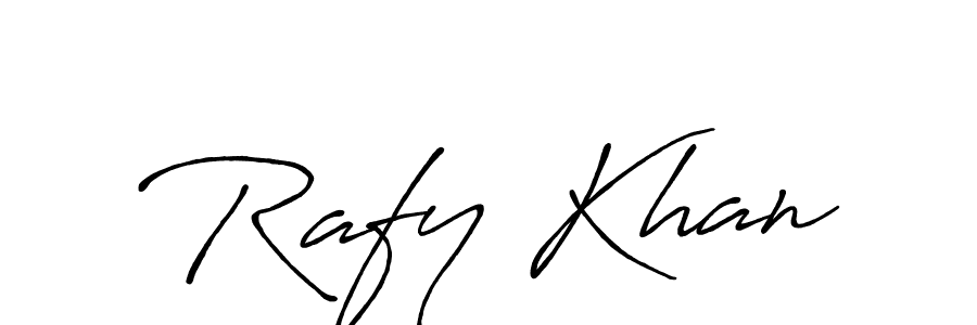 Also You can easily find your signature by using the search form. We will create Rafy Khan name handwritten signature images for you free of cost using Antro_Vectra_Bolder sign style. Rafy Khan signature style 7 images and pictures png