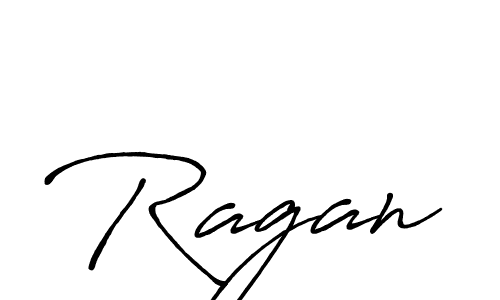 Ragan stylish signature style. Best Handwritten Sign (Antro_Vectra_Bolder) for my name. Handwritten Signature Collection Ideas for my name Ragan. Ragan signature style 7 images and pictures png