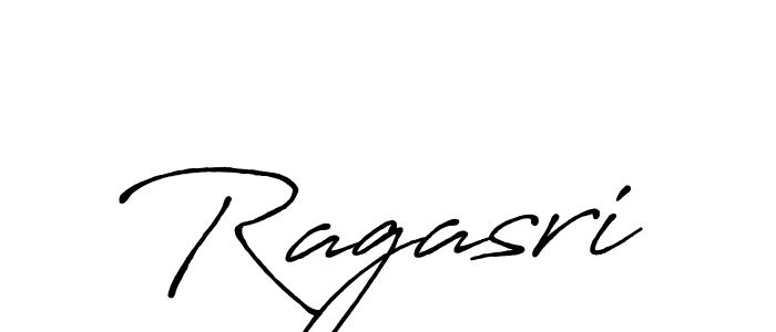 Ragasri stylish signature style. Best Handwritten Sign (Antro_Vectra_Bolder) for my name. Handwritten Signature Collection Ideas for my name Ragasri. Ragasri signature style 7 images and pictures png