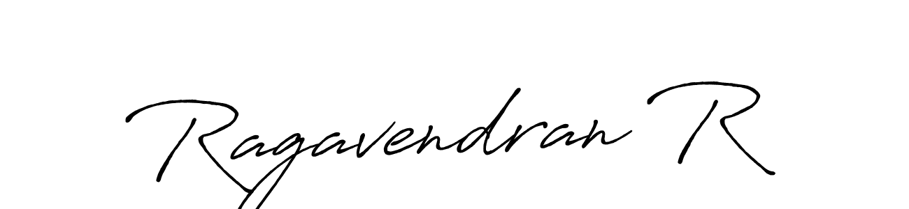 Make a beautiful signature design for name Ragavendran R. Use this online signature maker to create a handwritten signature for free. Ragavendran R signature style 7 images and pictures png