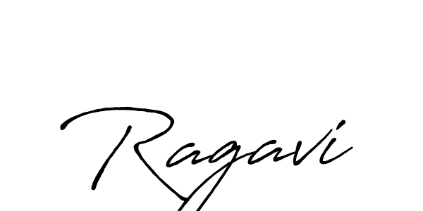 How to make Ragavi name signature. Use Antro_Vectra_Bolder style for creating short signs online. This is the latest handwritten sign. Ragavi signature style 7 images and pictures png