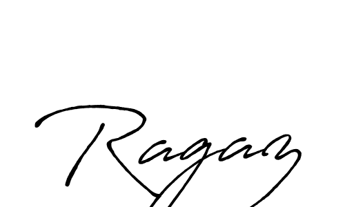 Ragaz stylish signature style. Best Handwritten Sign (Antro_Vectra_Bolder) for my name. Handwritten Signature Collection Ideas for my name Ragaz. Ragaz signature style 7 images and pictures png