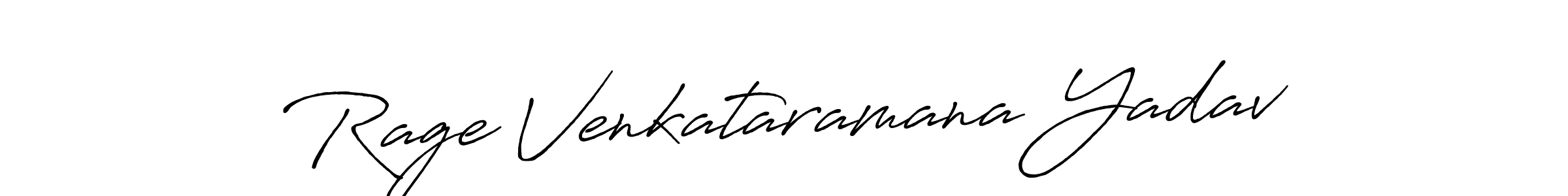 Make a beautiful signature design for name Rage Venkataramana Yadav. Use this online signature maker to create a handwritten signature for free. Rage Venkataramana Yadav signature style 7 images and pictures png